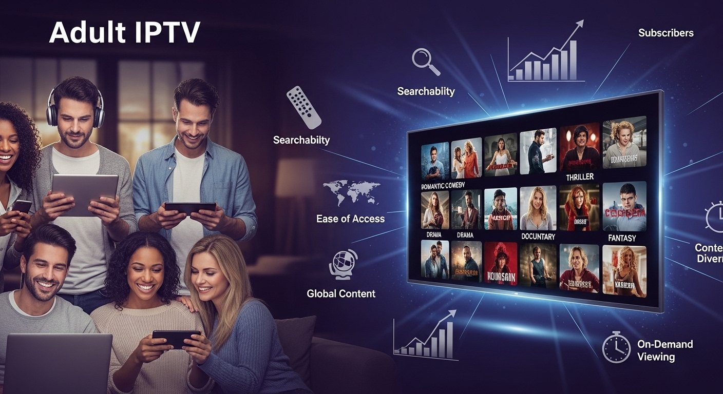 Why Adult IPTV Popular