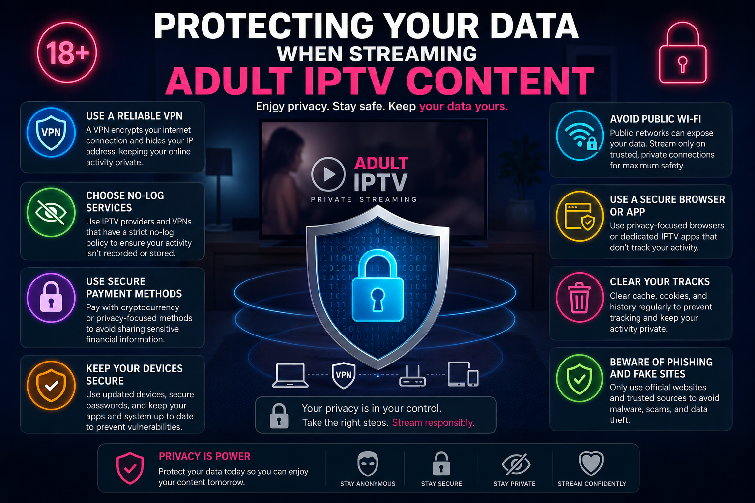protecting adult IPTV streaming