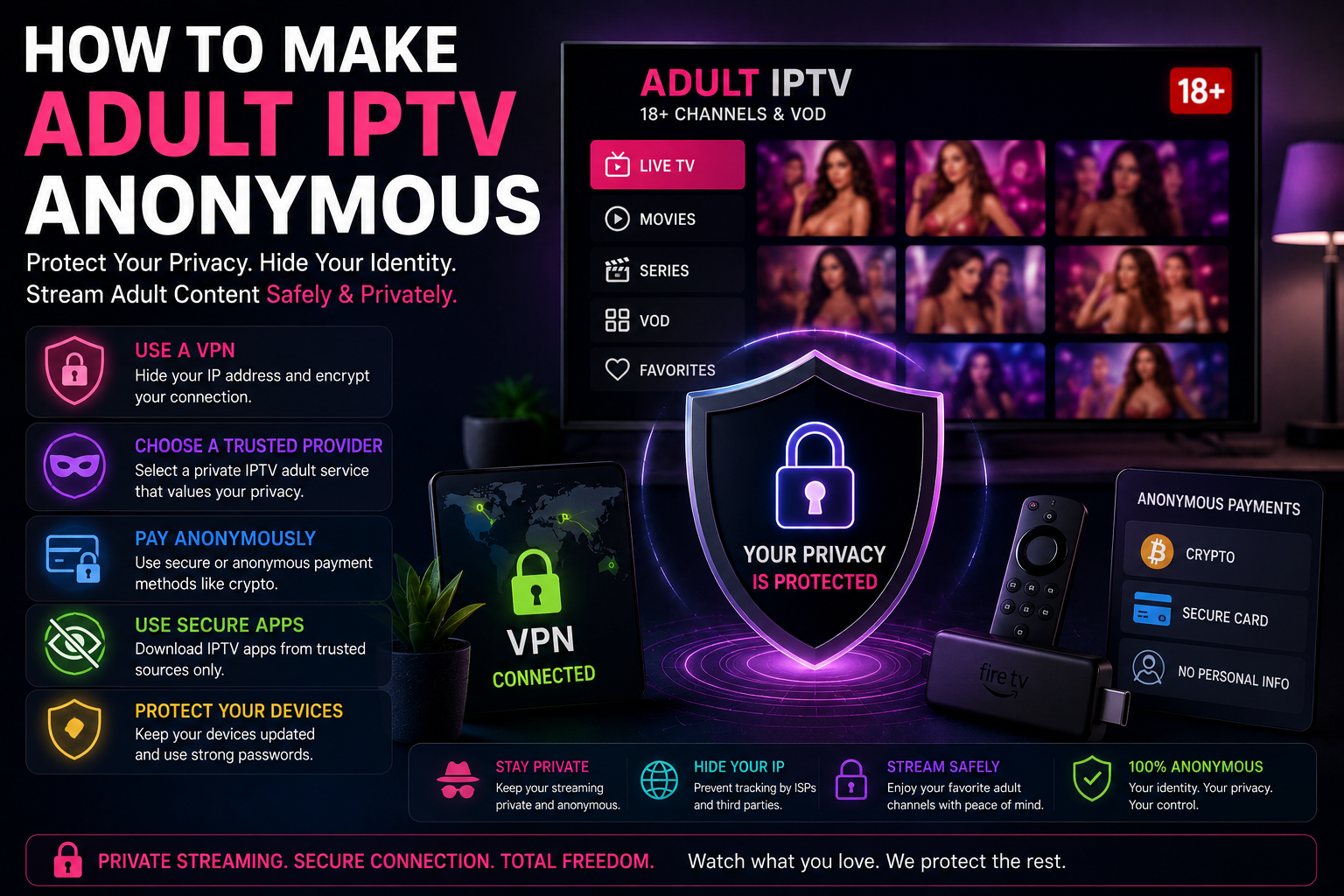 anonymous adult IPTV streaming